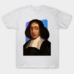 Dutch Philosopher Baruch Spinoza illustration T-Shirt